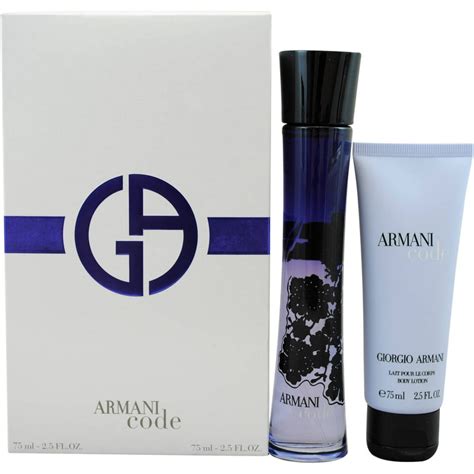 armani code gift set for her